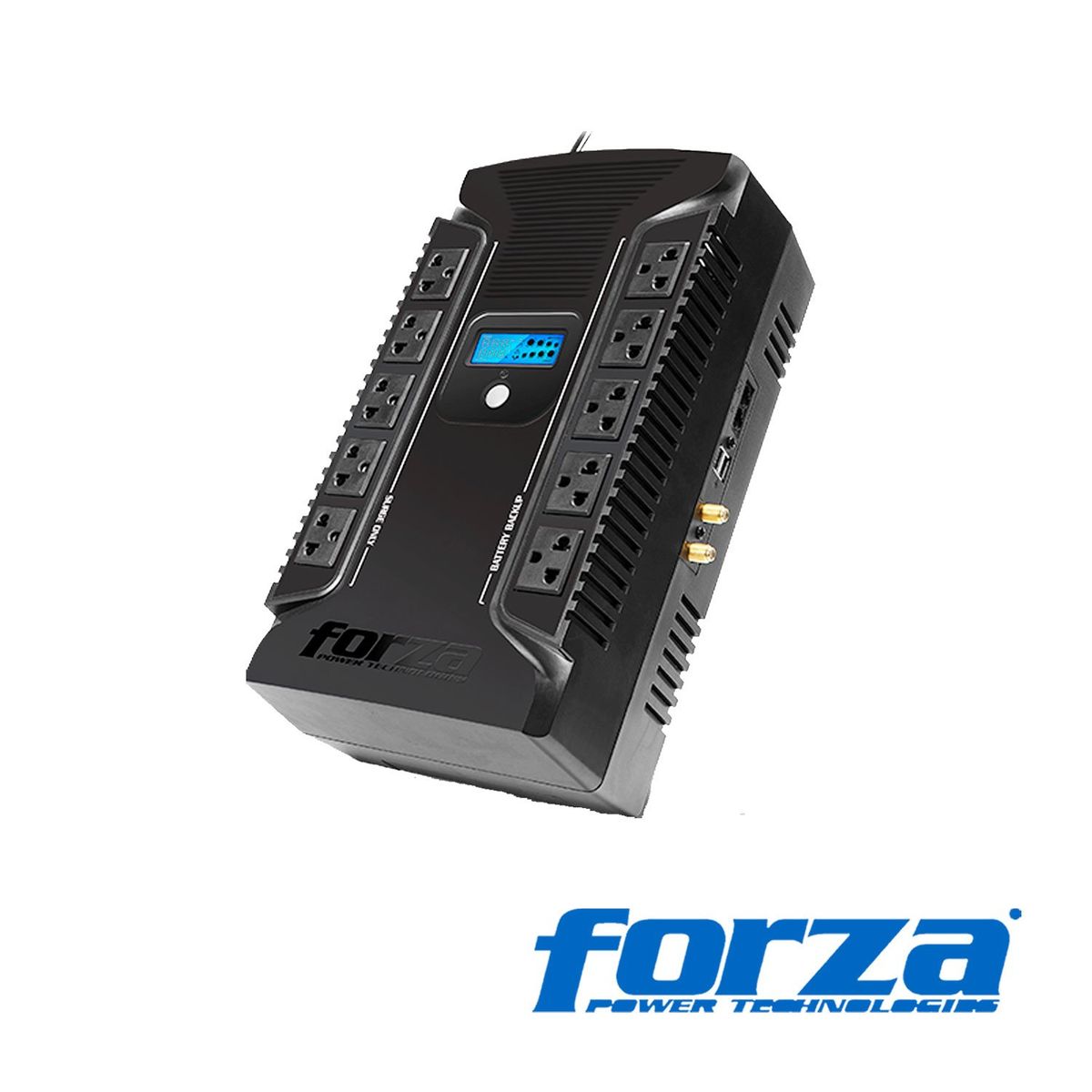 FORZA - Ups Forza Ht-1002Lcd 1000Va 600W 10 Salidas