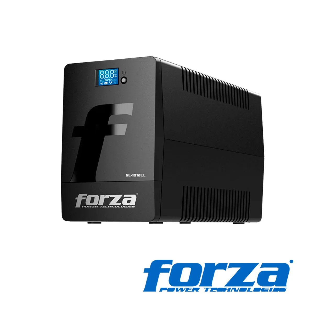 FORZA - UPS FORZA SL-1012UL 1000VA/600W USB LCD TÁCTIL 8 salidas Rj-45 rj-11