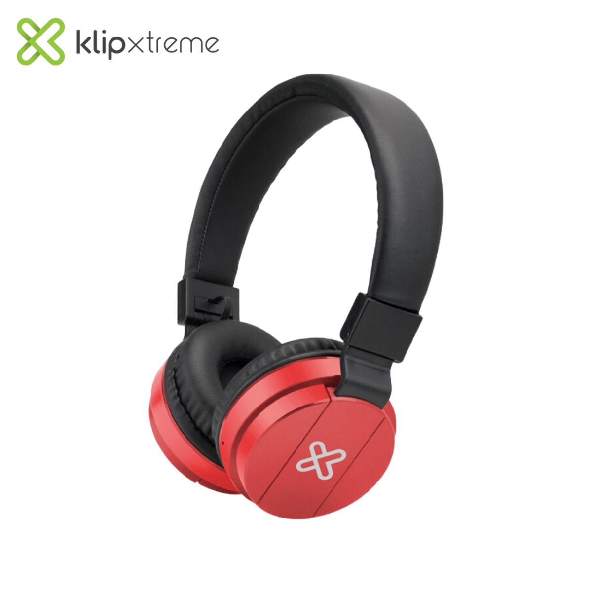 KLIP XTREME - Audífono Klip Xtreme Fury Rojo Bluetooth Hasta 9 Horas con Micrófono