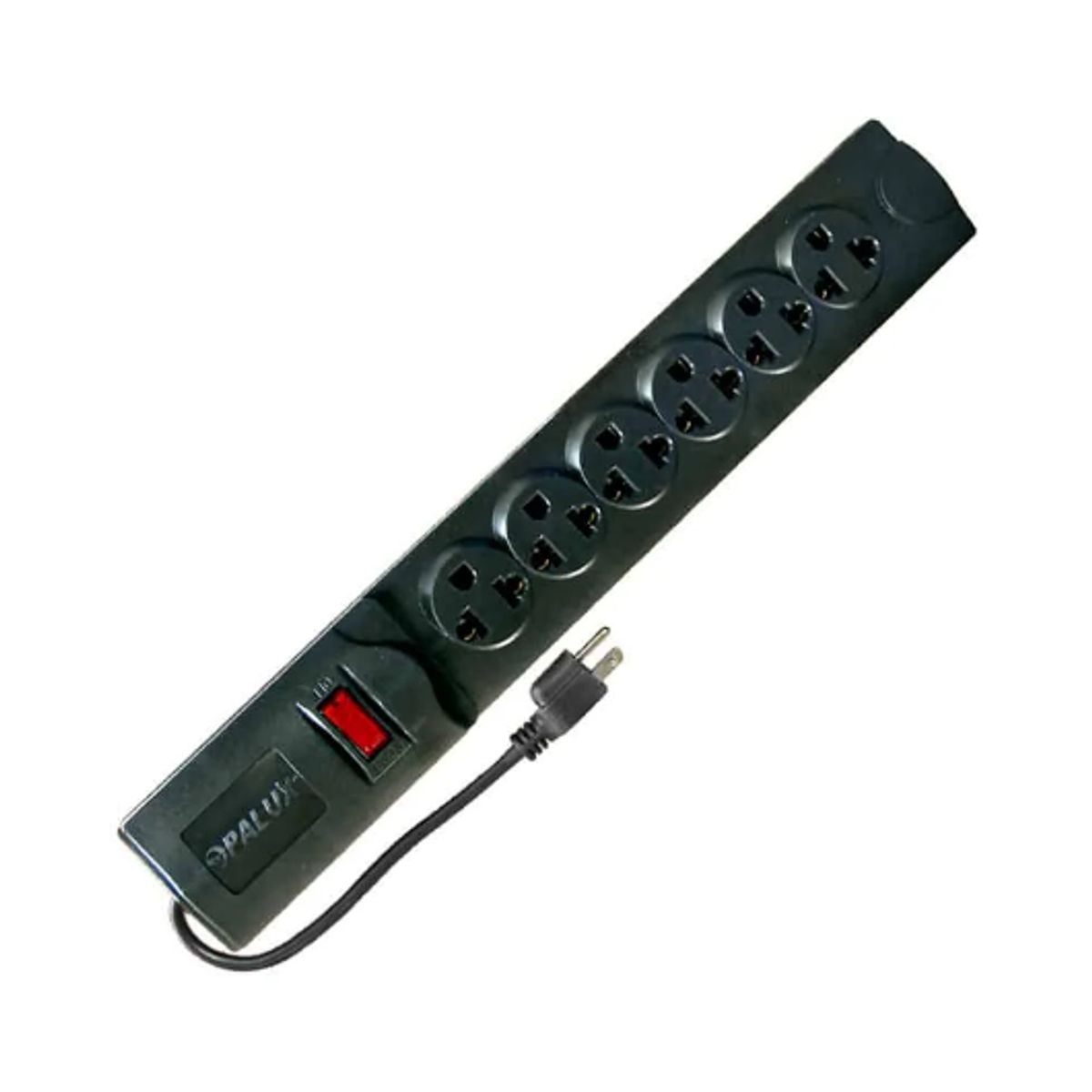 OPALUX - Supresor de Picos 6 Salidas Cable 0.9mts 14-515AB-0.9CM OPALUX
