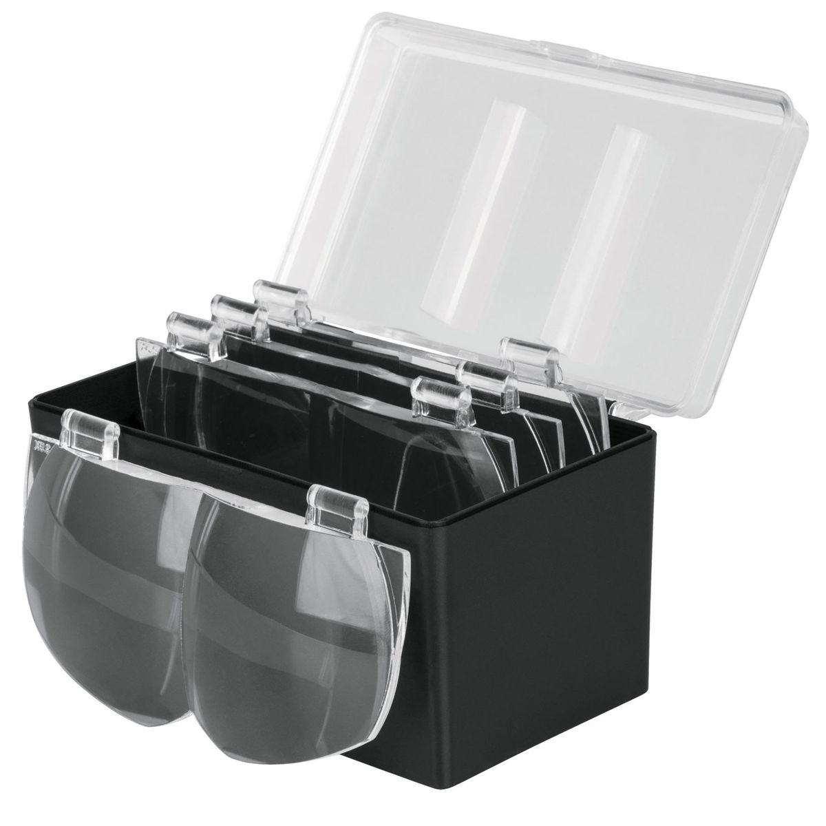 TRUPER - Lupa optovisor con luz led linterna de cabeza pretul Truper