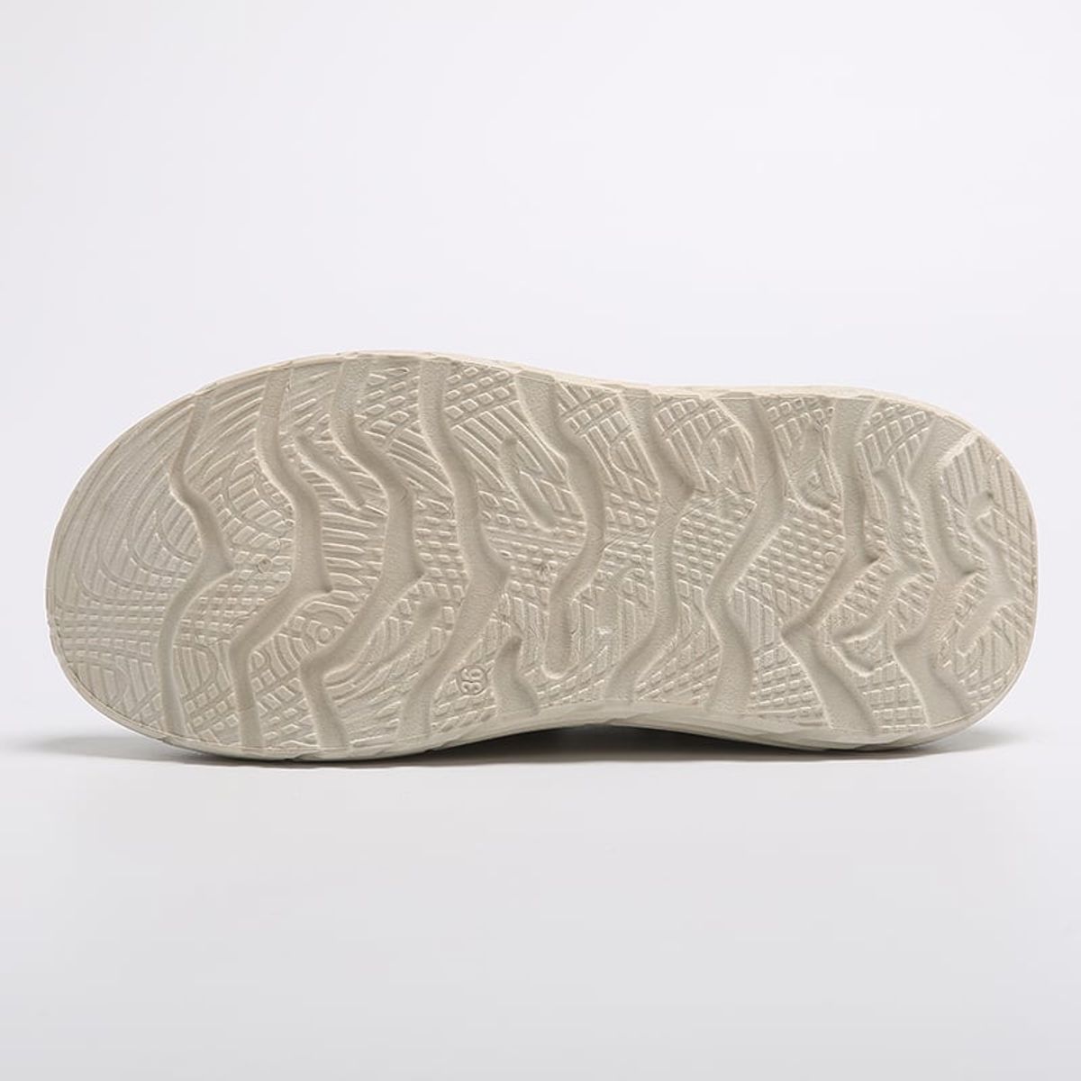 SHANDIAN - Zapatillas Plataforma Mujer Beige