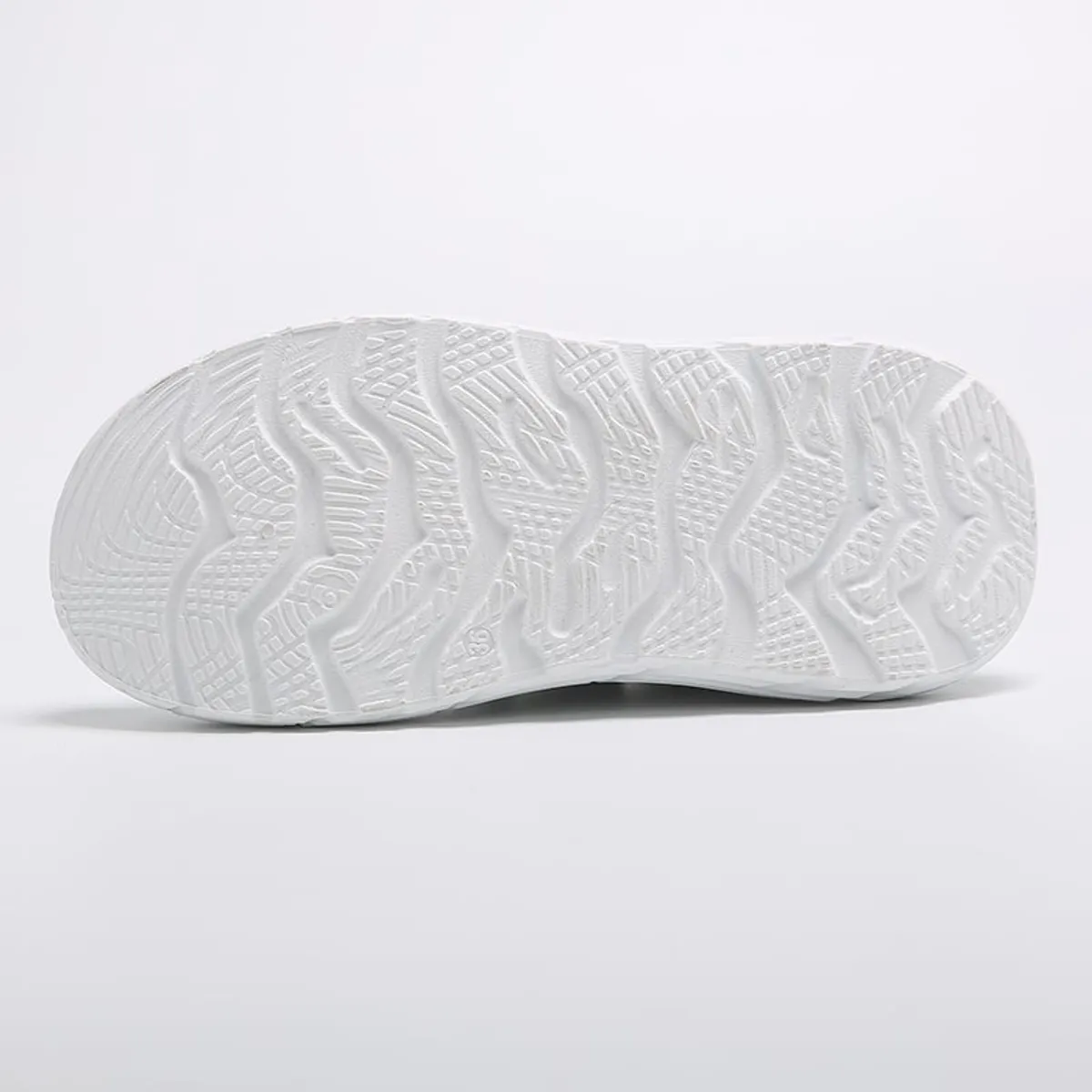 SHANDIAN - Zapatillas Plataforma Mujer Beige