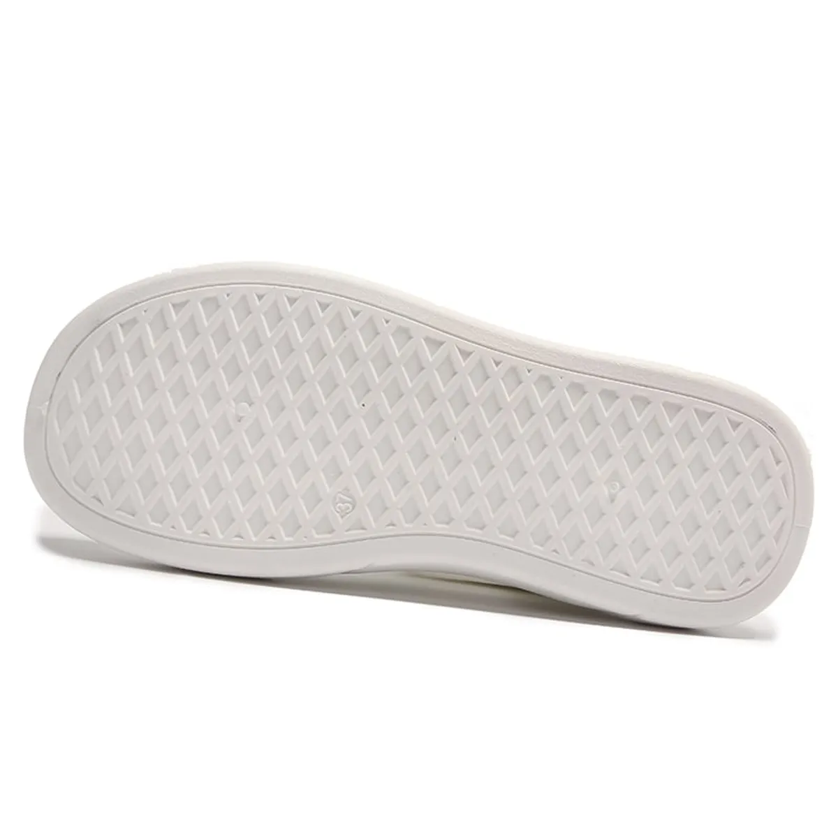 SHANDIAN - Zapatillas Plataforma Mujer Blanco