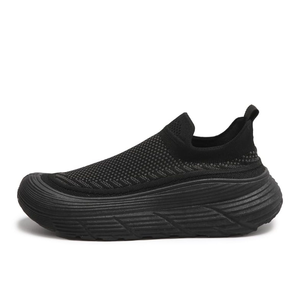 SHANDIAN - Zapatillas Plataforma Mujer Negro