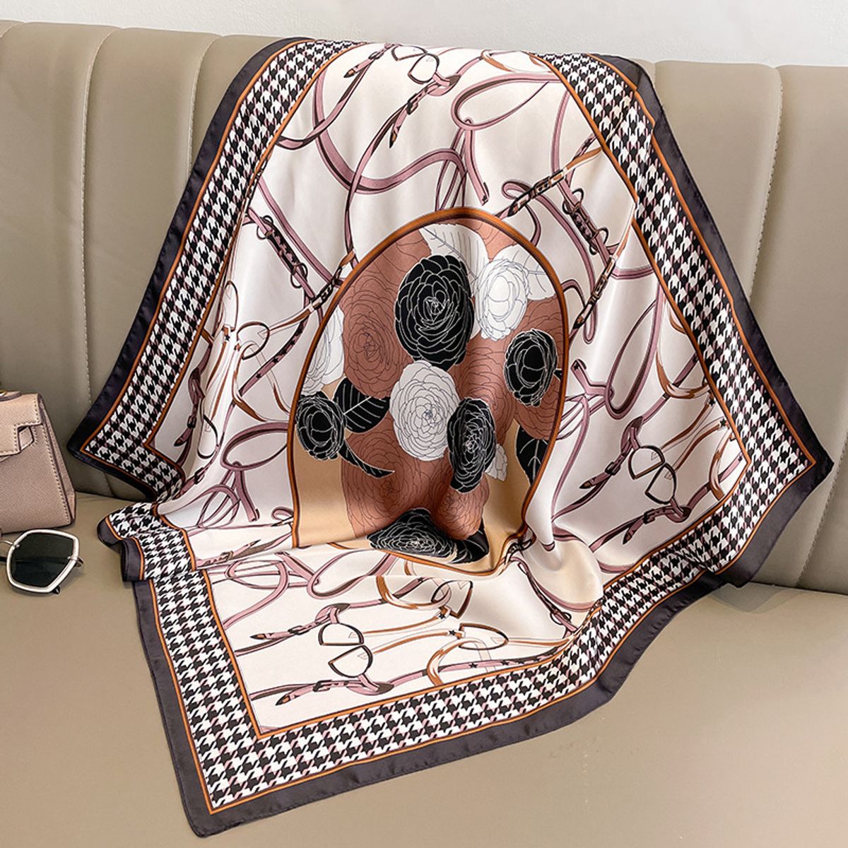 KAST PE - Pañoleta Bandana Pañuelo Miranda de 70x70cm