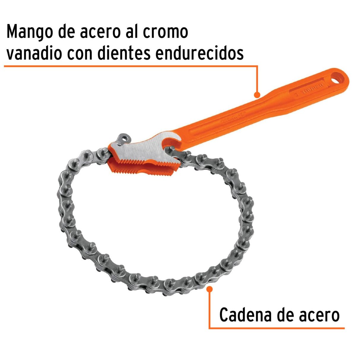 TRUPER - Llave universal con cadena mango 11 Truper