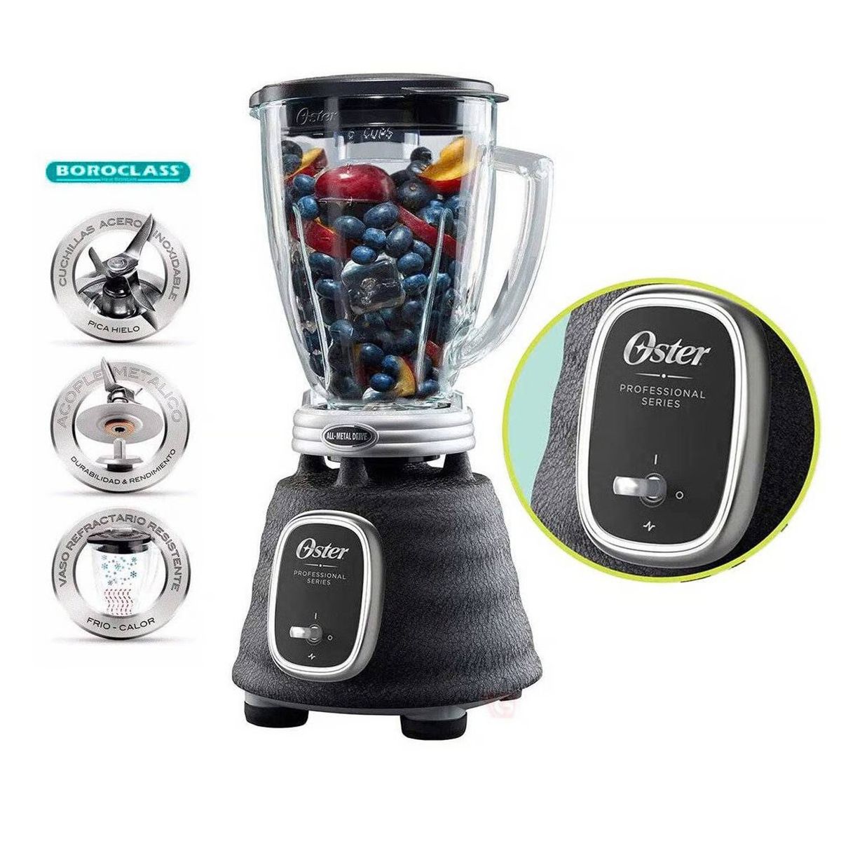 OSTER - Oster Licuadora Pro 700W BLSTBPST-053 Negro