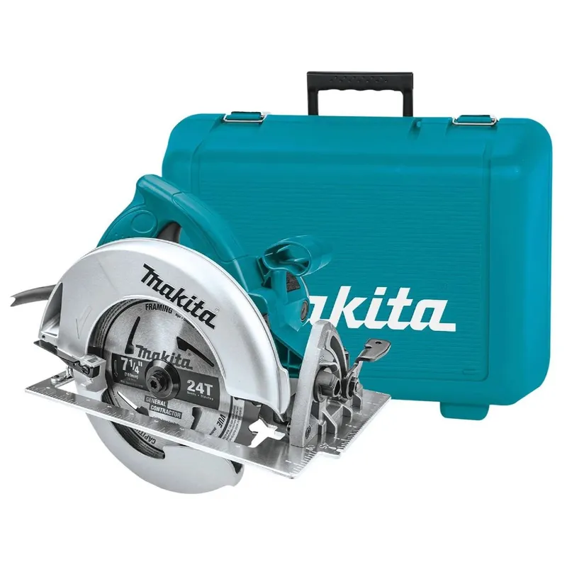 MAKITA - Sierra Circular 7 1/4" (184mm) 1800W Corte en 90° 63.5mm Makita 5007NK