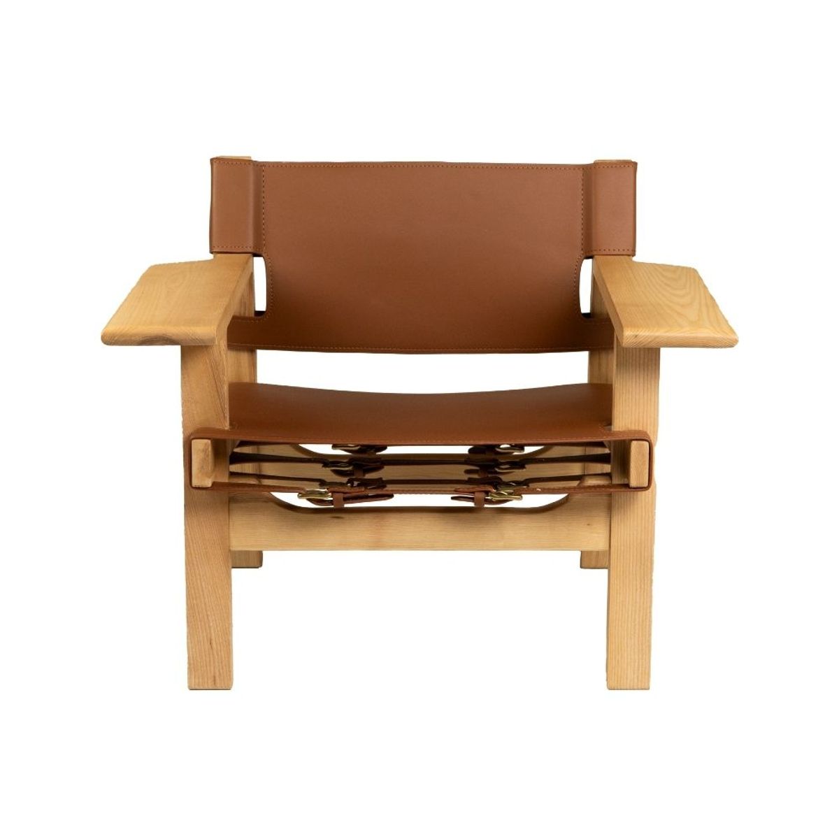 NIHM - Butaca de Madera Padel Marrón