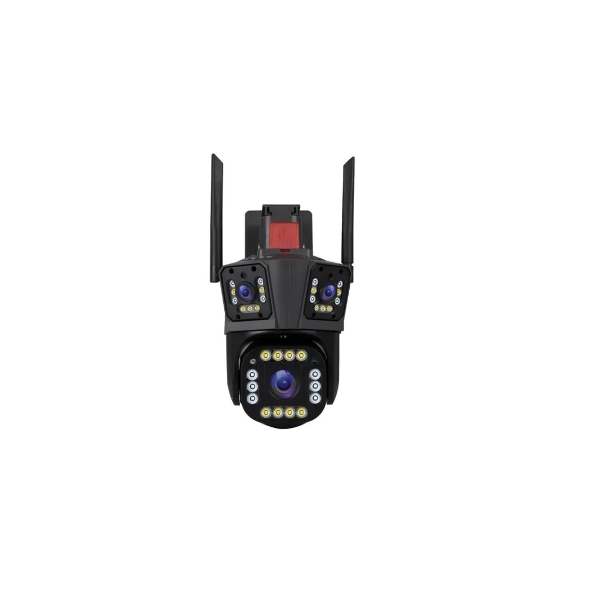 SEISA - Cámara De Seguridad IP con Triple Lente Intercomunicador WQ839