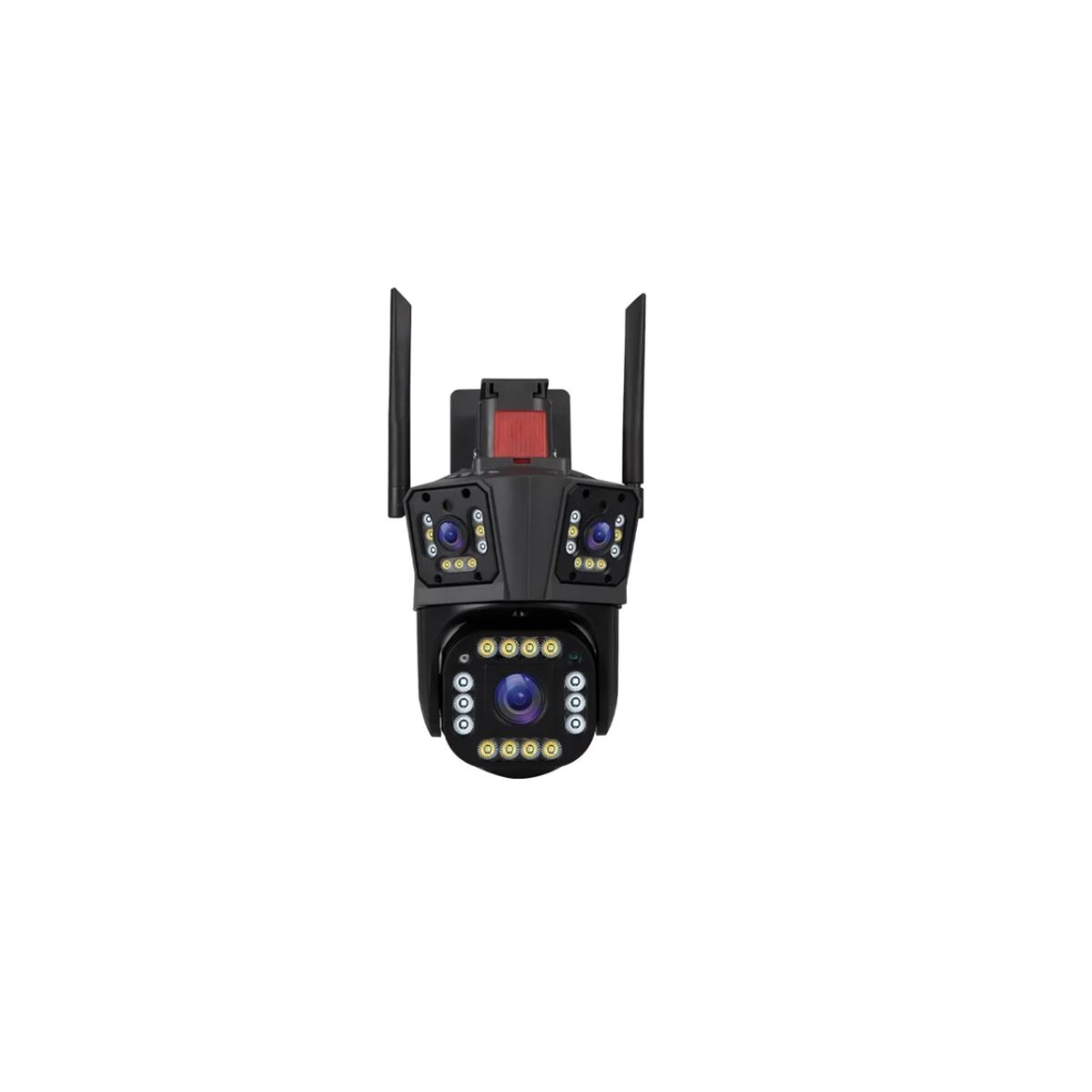 SEISA - Cámara De Seguridad IP con Triple Lente Intercomunicador WQ839