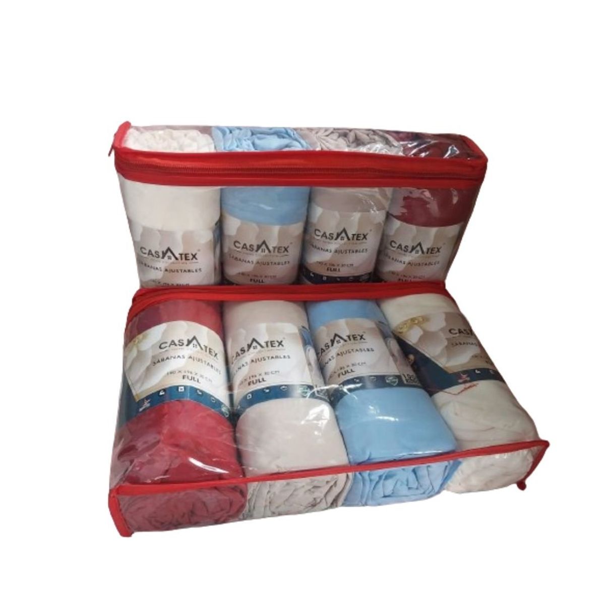 CASATEX - PACK DE SÁBANAS DE 2 PLAZAS CASATEX