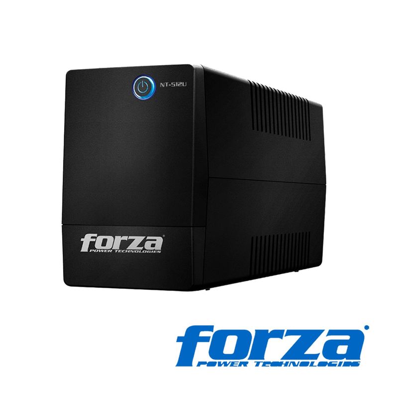 FORZA - UPS interactiva NT-512U 500VA/250W 6 SALIDAS FORZA PROTECCION RJ-11