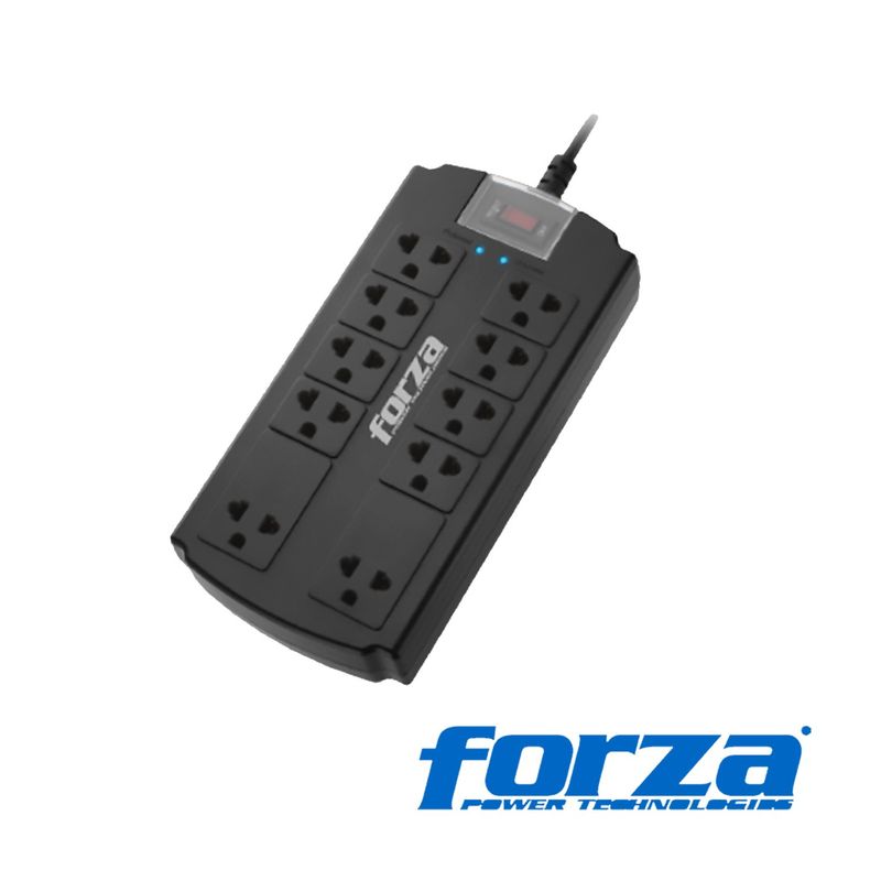 FORZA - Supresor Forza FSP-10UN 10 Tomas 1080J/1800W