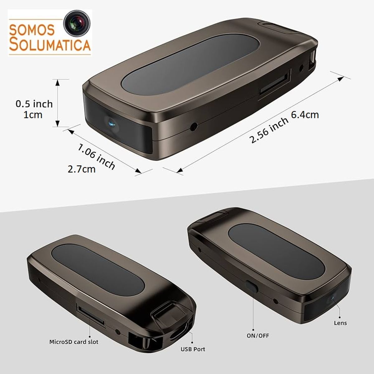 OEM - Camara Llavero Espia FullHD - Graba video y sonido - Ciclica