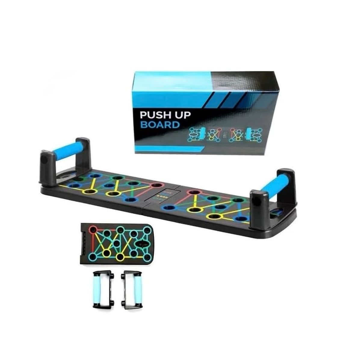 GENERICO - Push Up Tablero Multifuncion Pecho Espalda Hombros Triceps