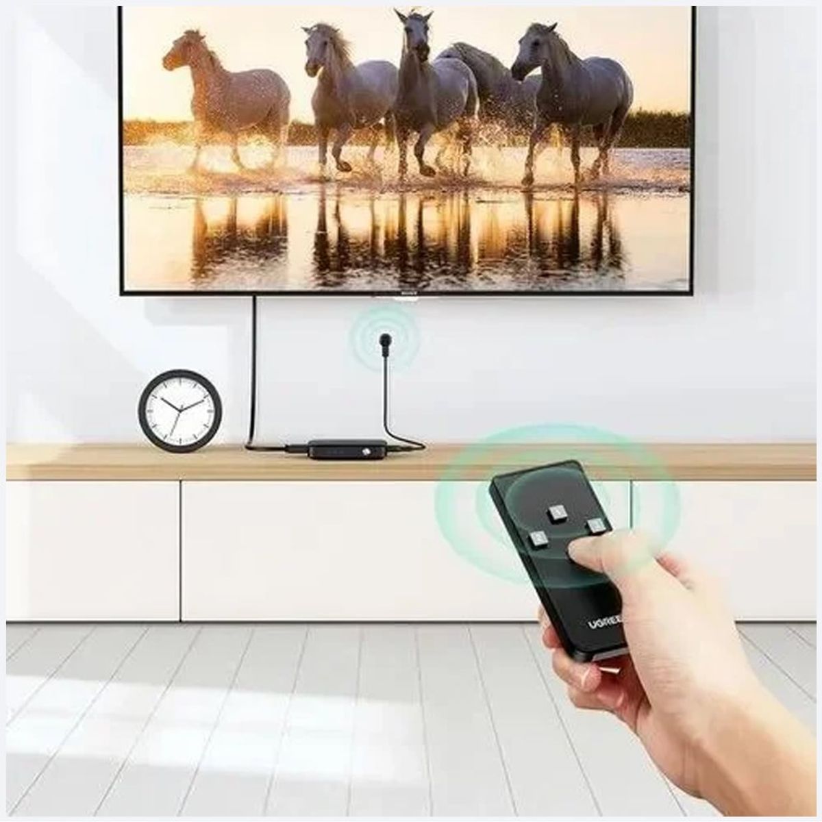 UGREEN - Switch HDMI 3 Puertos 4K 30Hz 3D HDR UGREEN con control HDCP 1.4