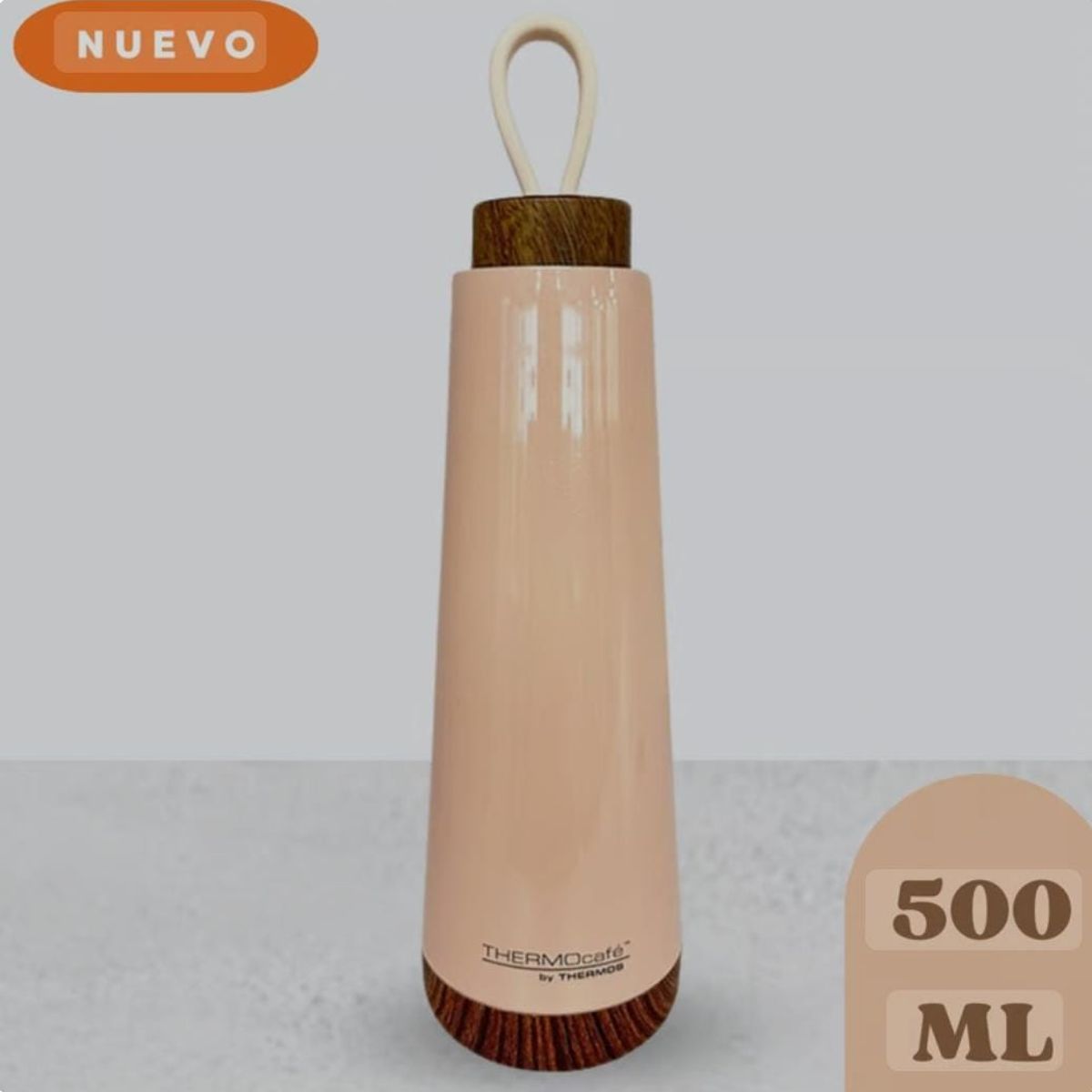 THERMOS - Botella Térmica De Acero Eco 500ml Rosado