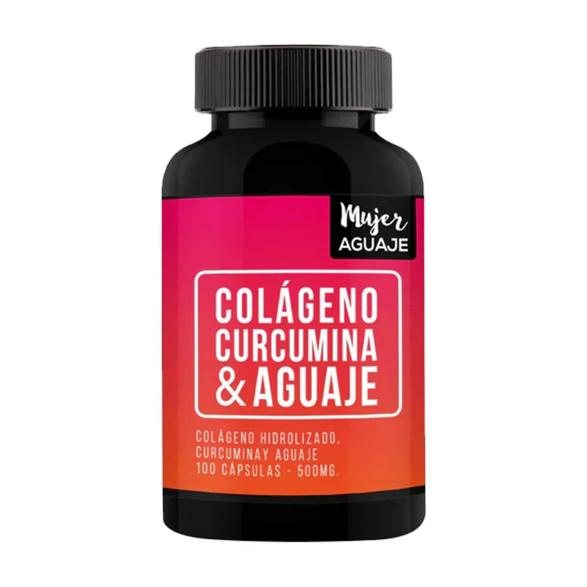 MUJER AGUAJE - Colágeno, Curcumina y Aguaje 500 mg Mujer Aguaje