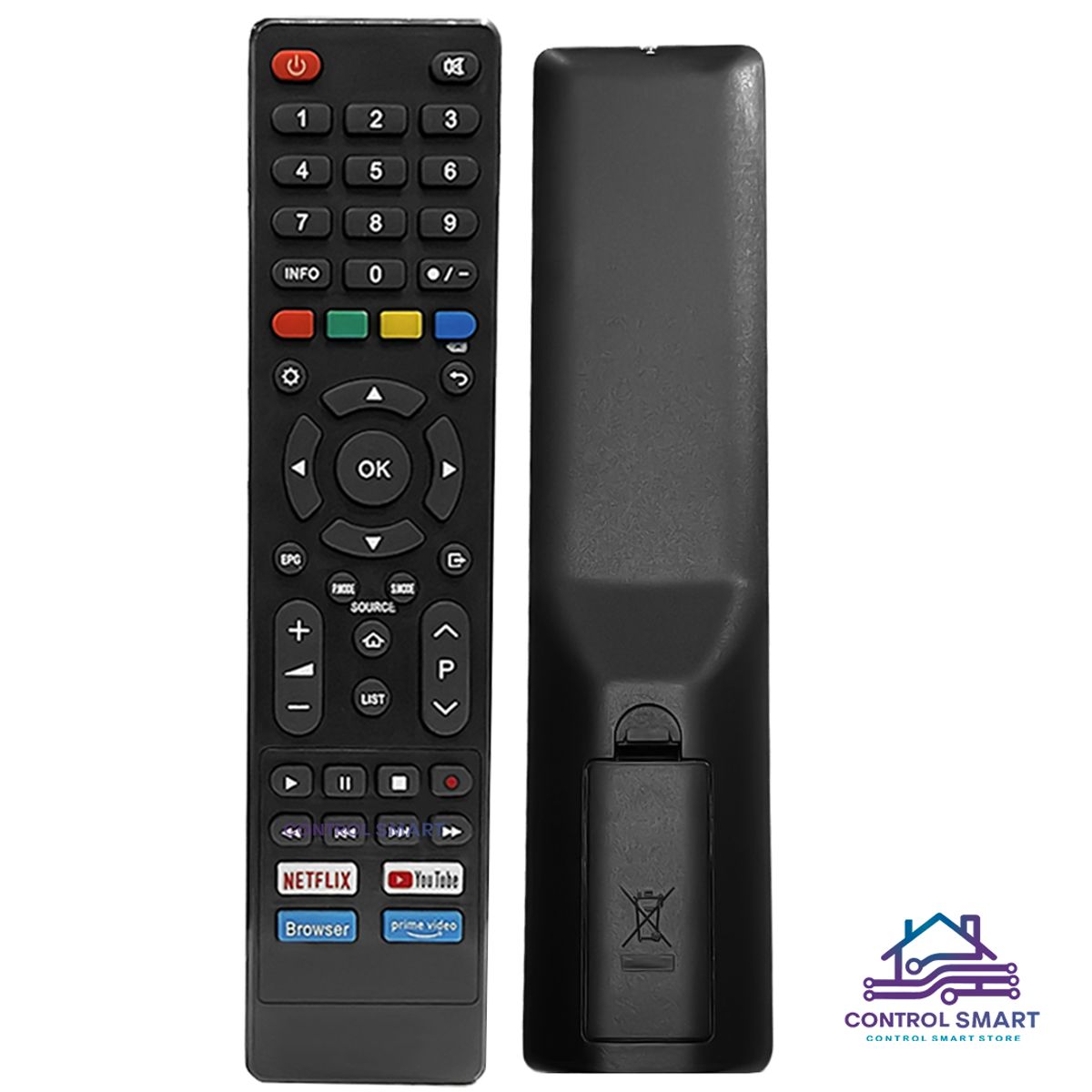 GENERICO - Control Remoto Compatible Para Smart TV Led Hyundai