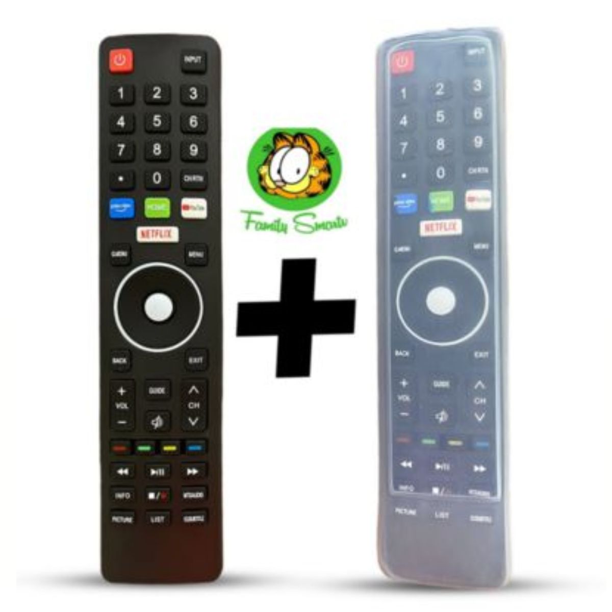 UNIVERSAL - Control Remo Para Tv Smart Bgh B3219k5i  Funda Silicona Suave