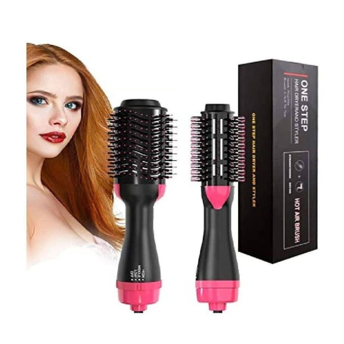 GENERICO - Secador Alisador y Ondulador One Step 2 en 1