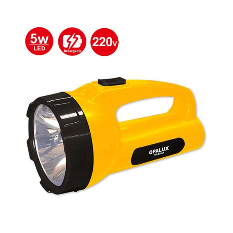 OPALUX - Linterna Portátil Recargable LED 5W OP-8295A OPALUX
