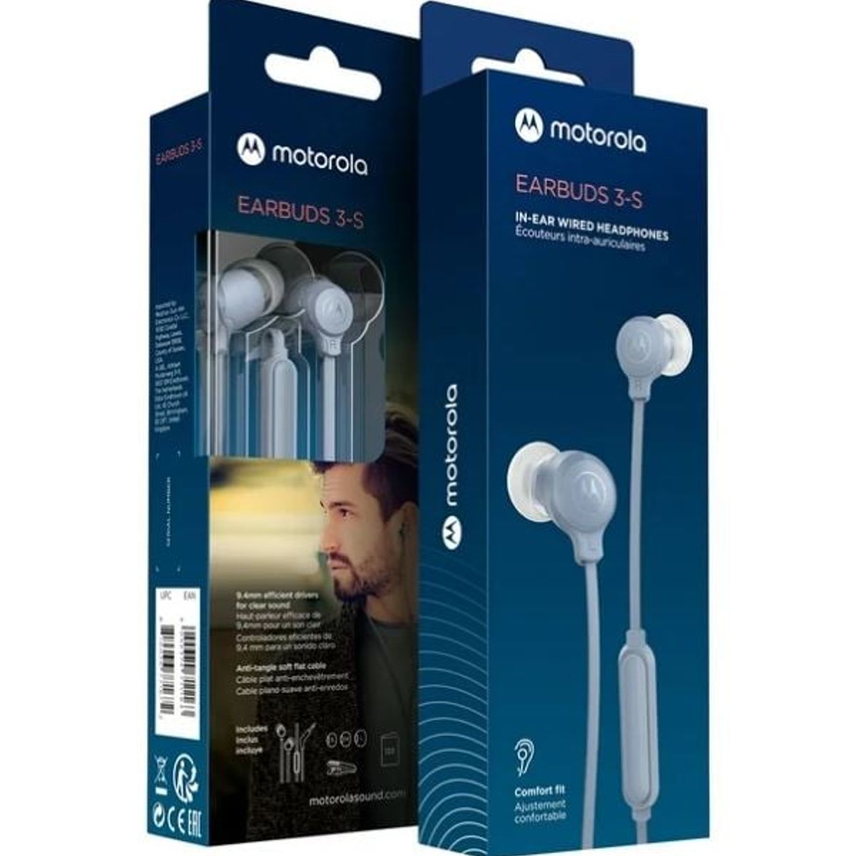 MOTOROLA - Audífonos Motorola IN EAR Wired C-Micro Earbuds 3-S - Plomo