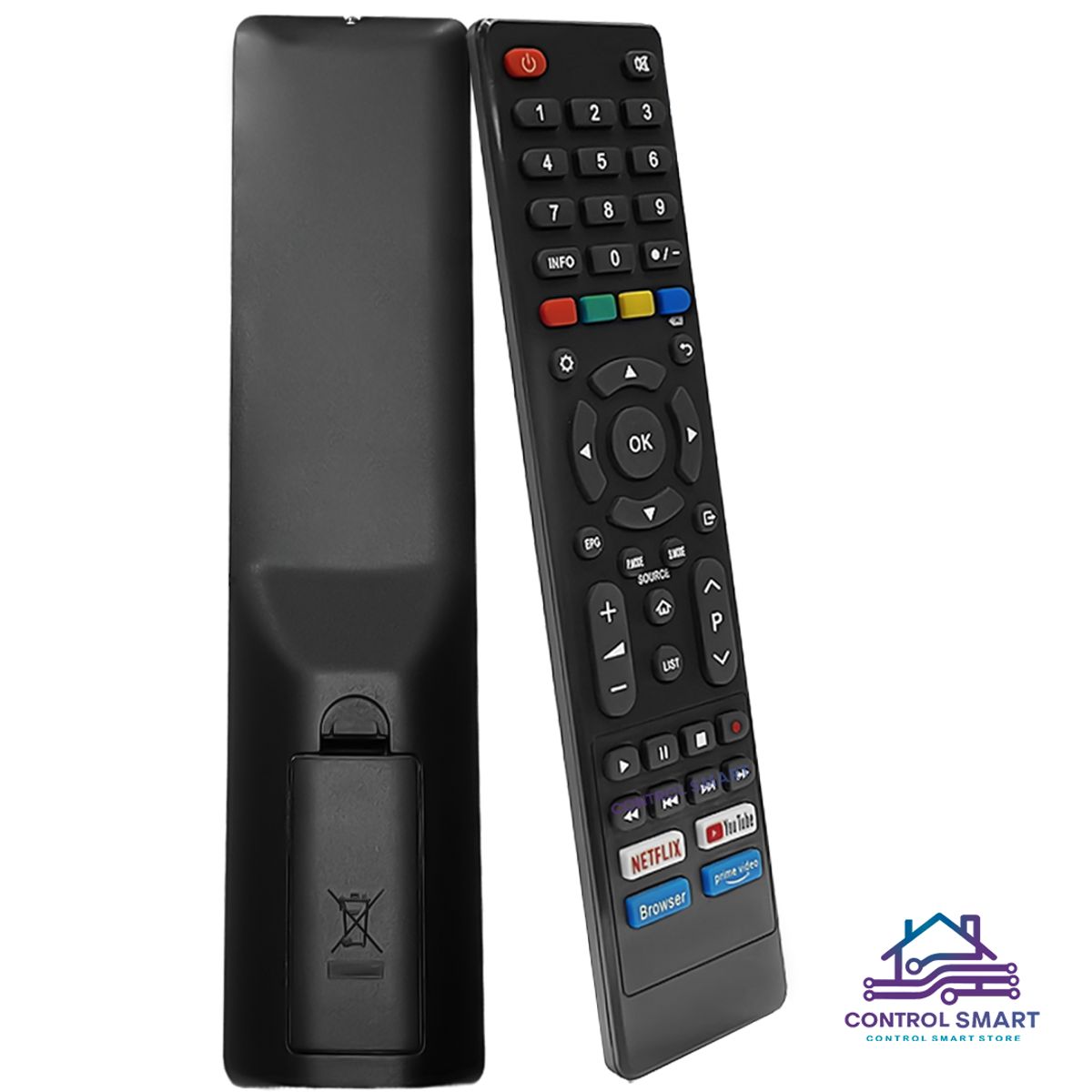 GENERICO - Control Remoto compatible para  Smart TV JVC 4K Led