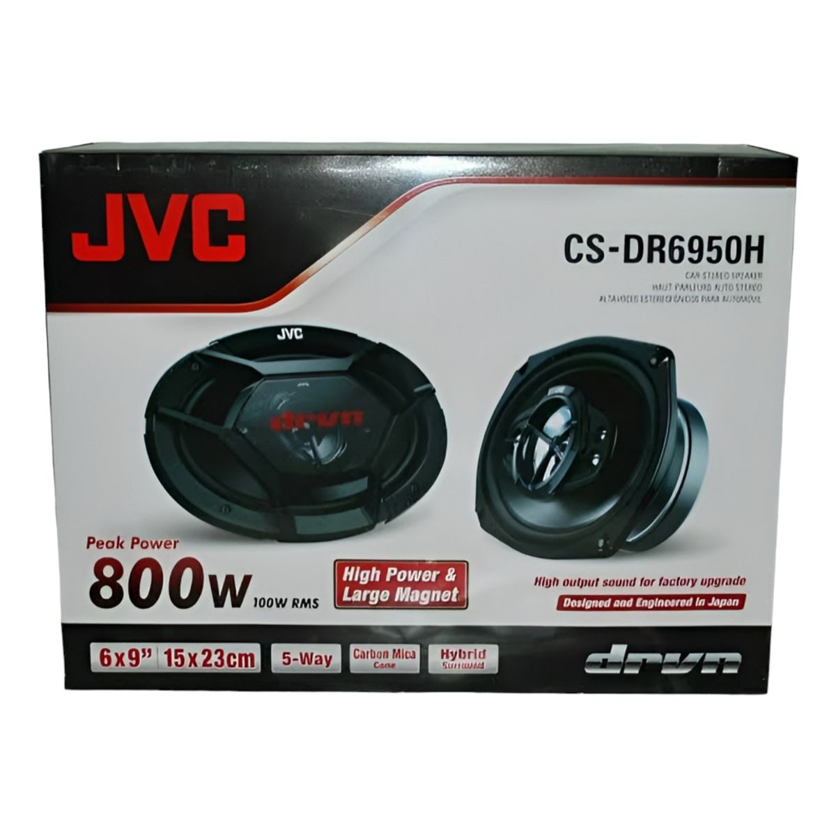 GENERICO - PARLANTES OVALADOS JVC CS-DR6950H 800W