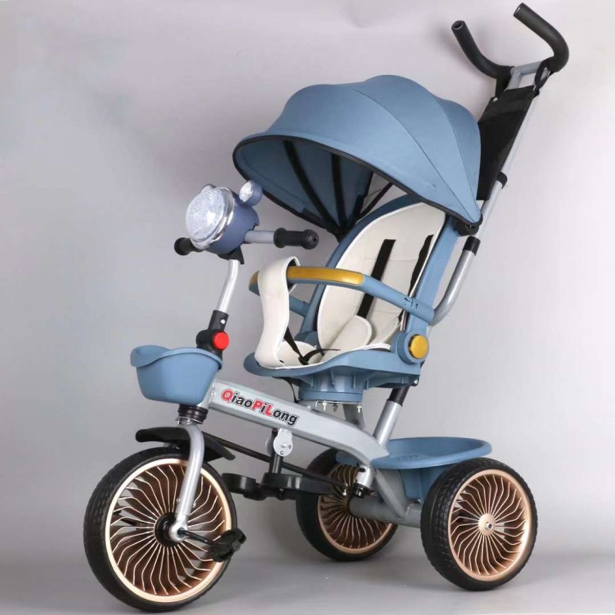 GENERICO - Triciclo de niño y niña con asiento giratorio