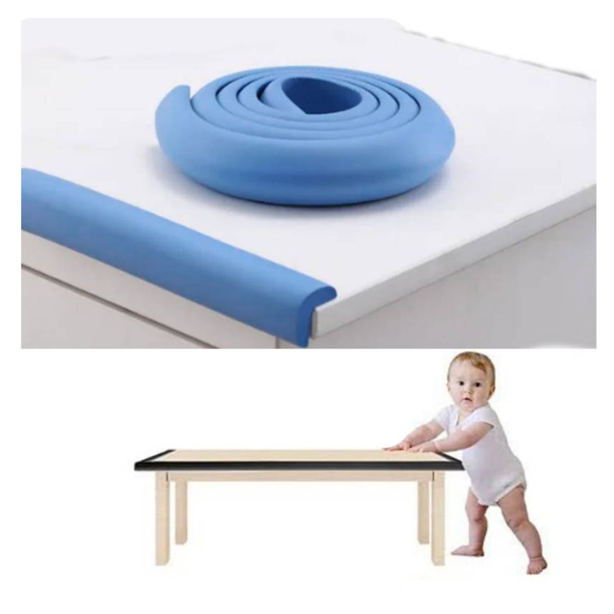 GENERICO - Protector de Goma Antigolpes Celeste