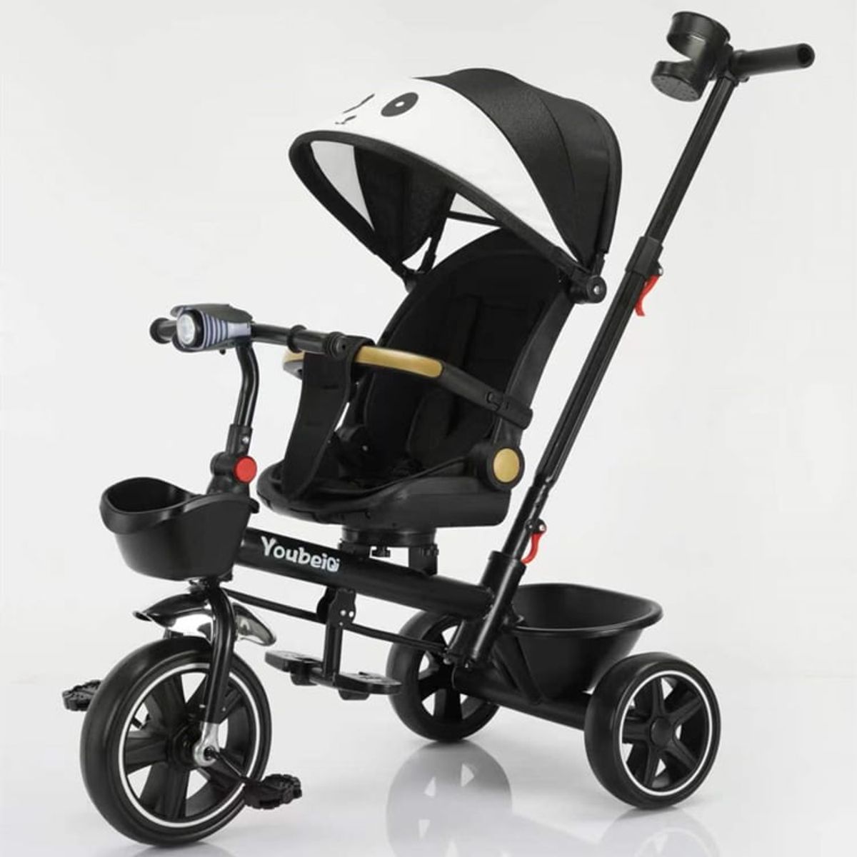 GENERICO - Triciclo de niño y niña con asiento giratorio