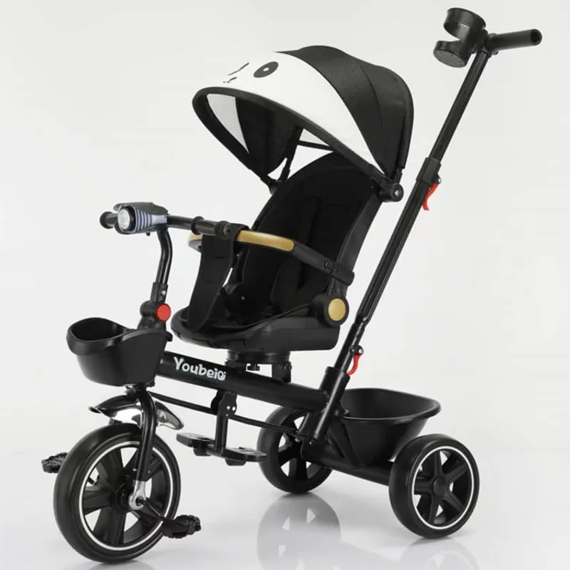 GENERICO - Triciclo de niño y niña con asiento giratorio