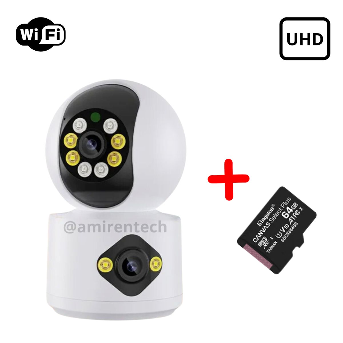 GENERICO - Camara Dual Interior UHD