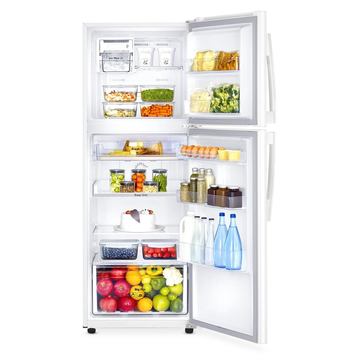 SAMSUNG - Refrigeradora RT29FAJHDWW/PE 302 lt