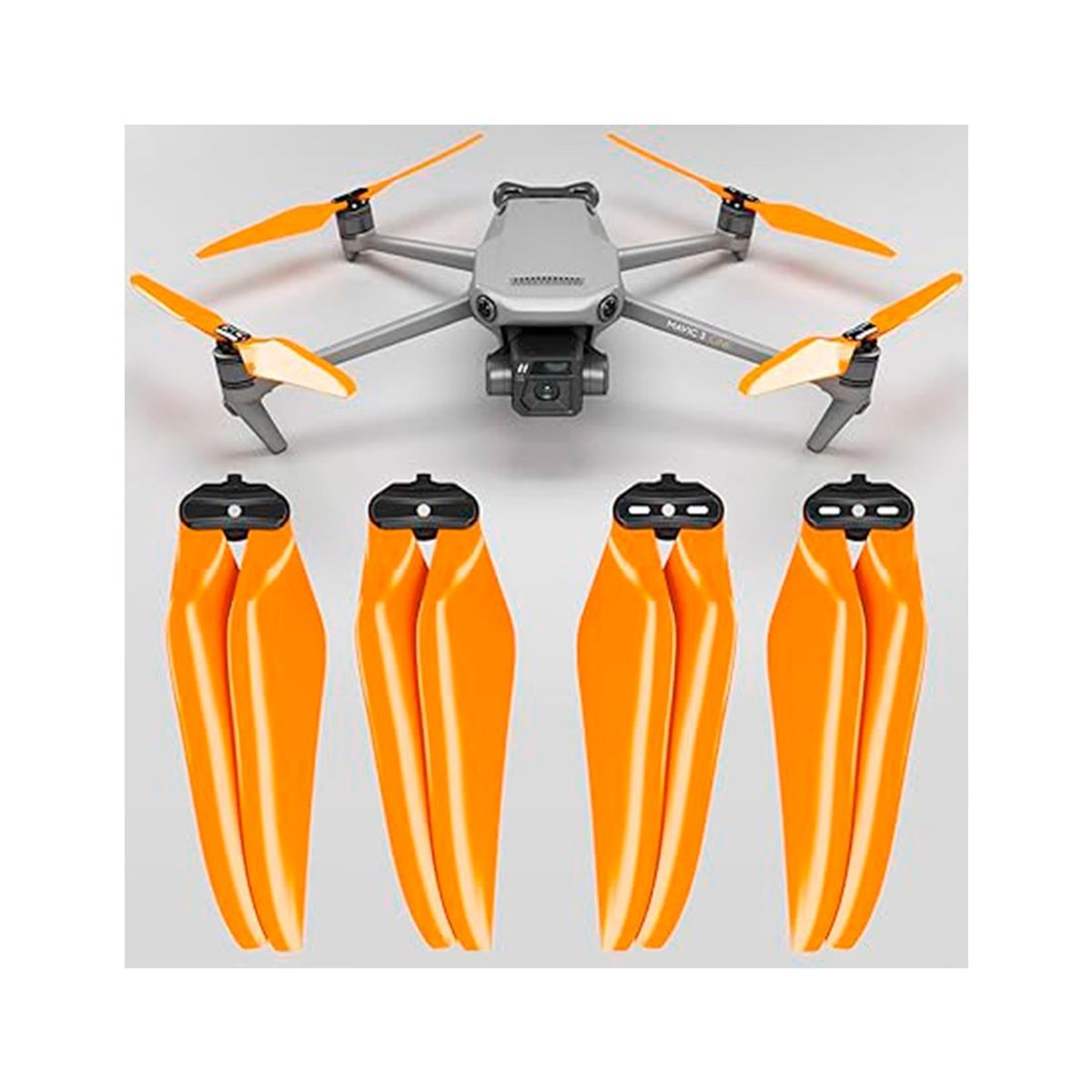 GENERICO - Hélices Stealth para DJI Mavic 3 Master Airscrew Kit 4 und Naranja