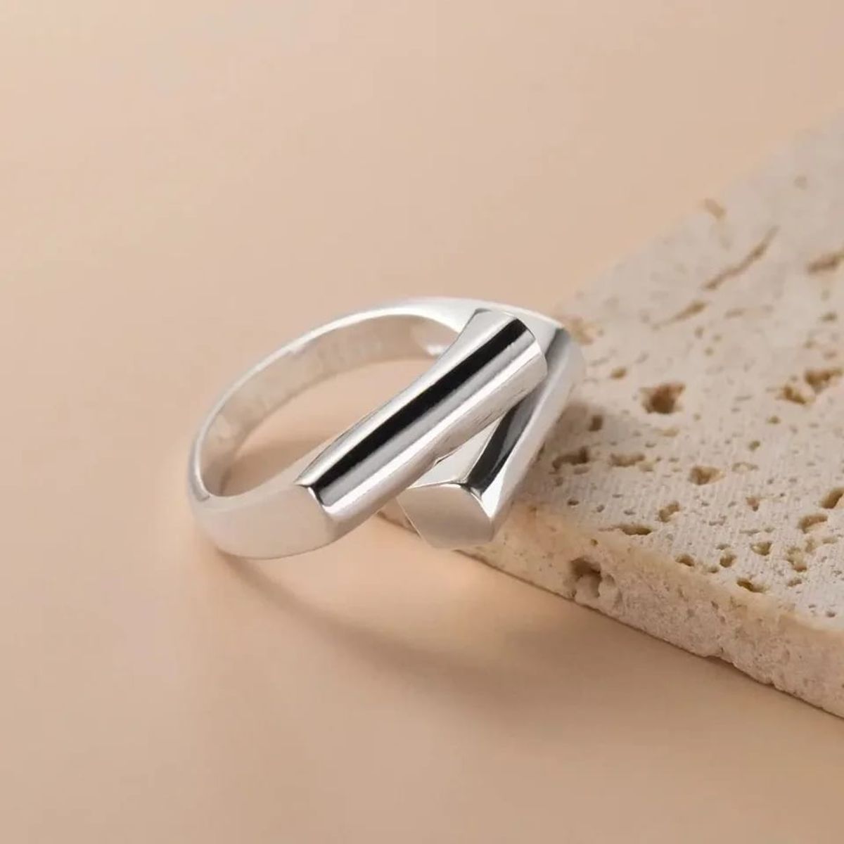 GENERICO - Anillo de Mujer Modelo Irregular Redimensionable