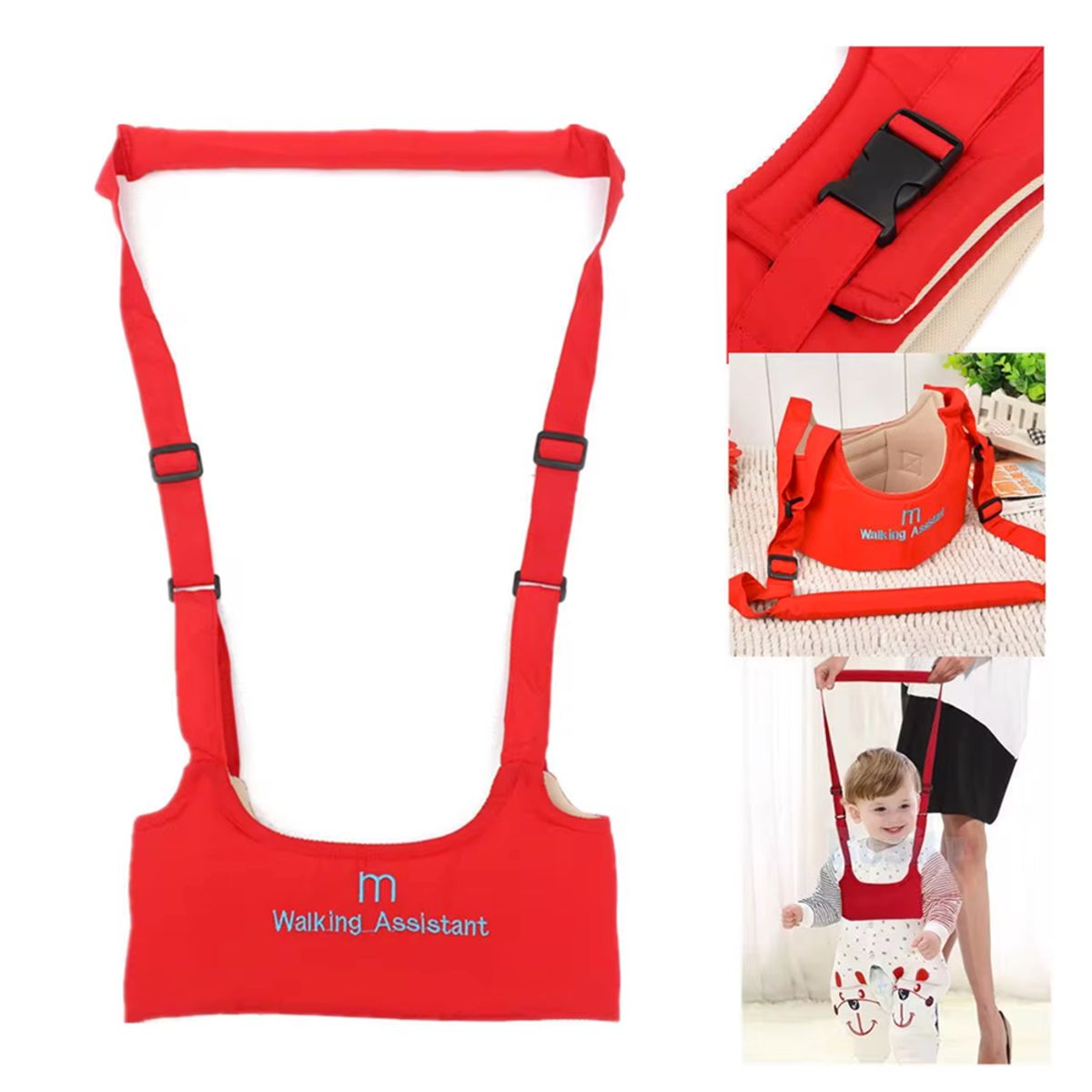 GENERICO - Arnes Caminador de Seguridad Rojo