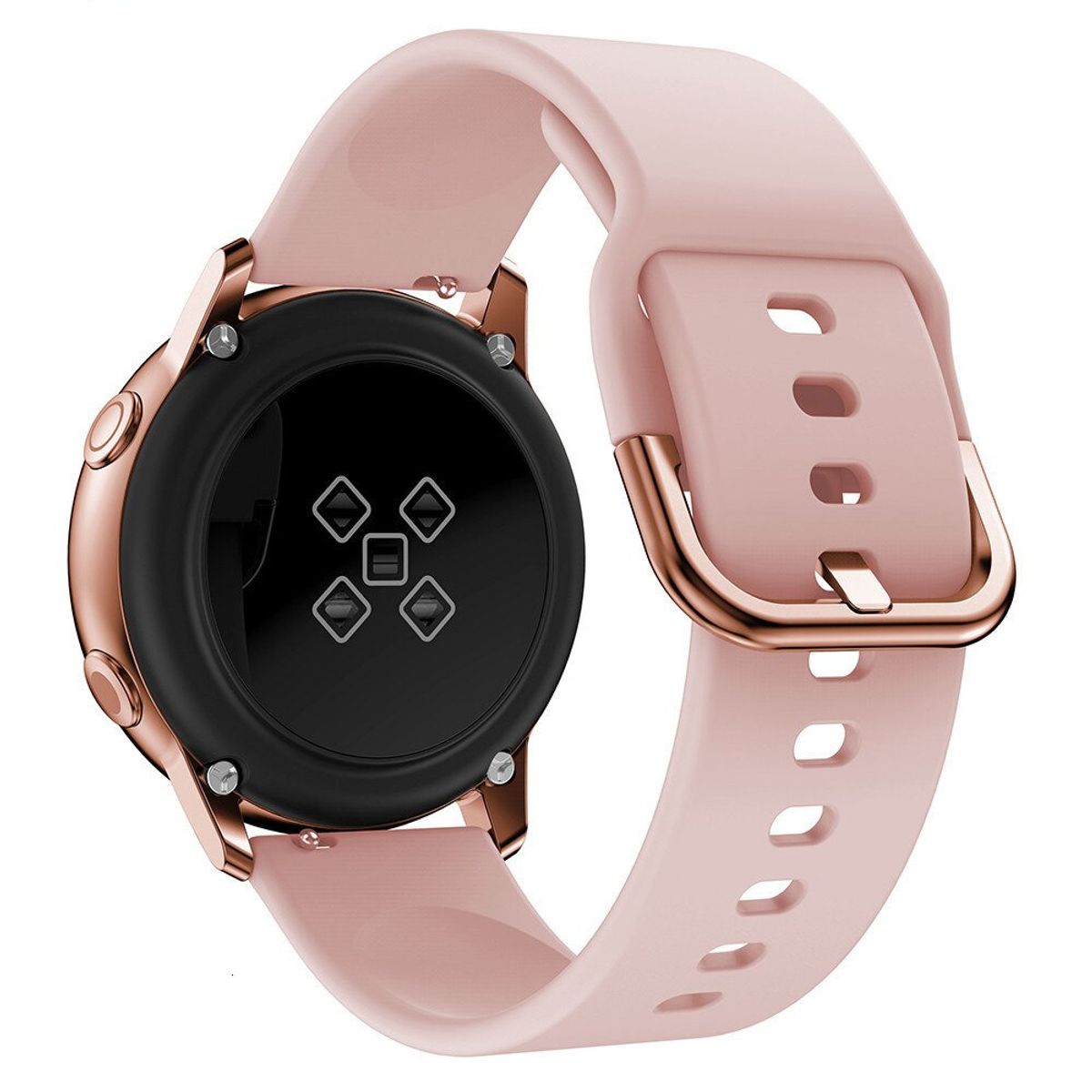 GENERICO - Correa Silicona Liso para XIAOMI WATCH S3 - Rosa
