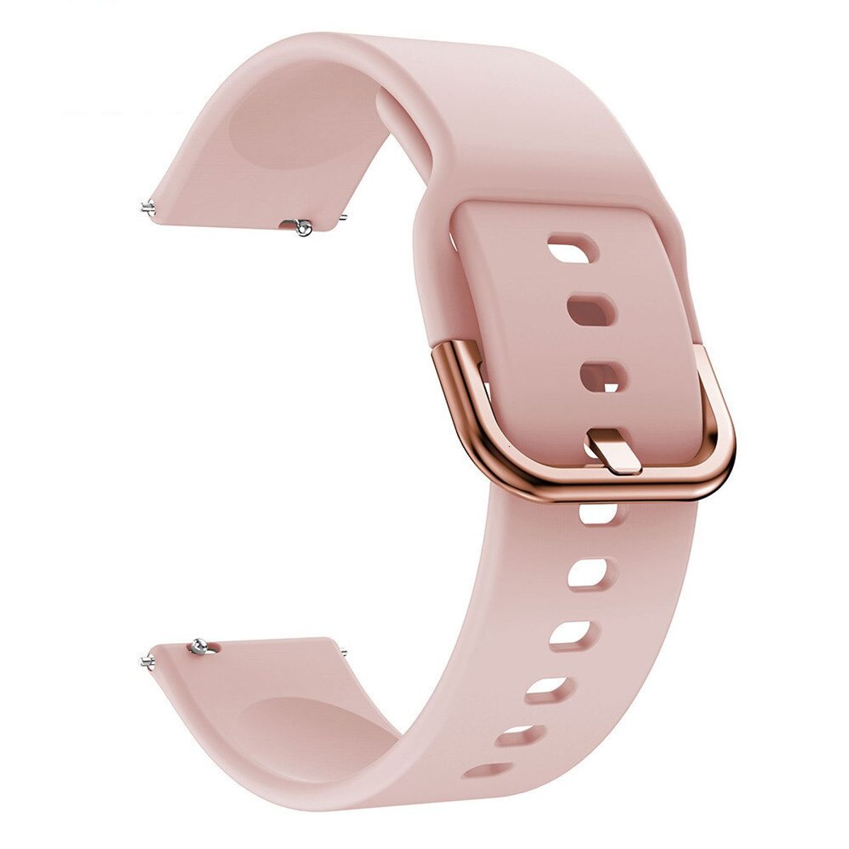GENERICO - Correa Silicona Liso para XIAOMI WATCH S3 - Rosa