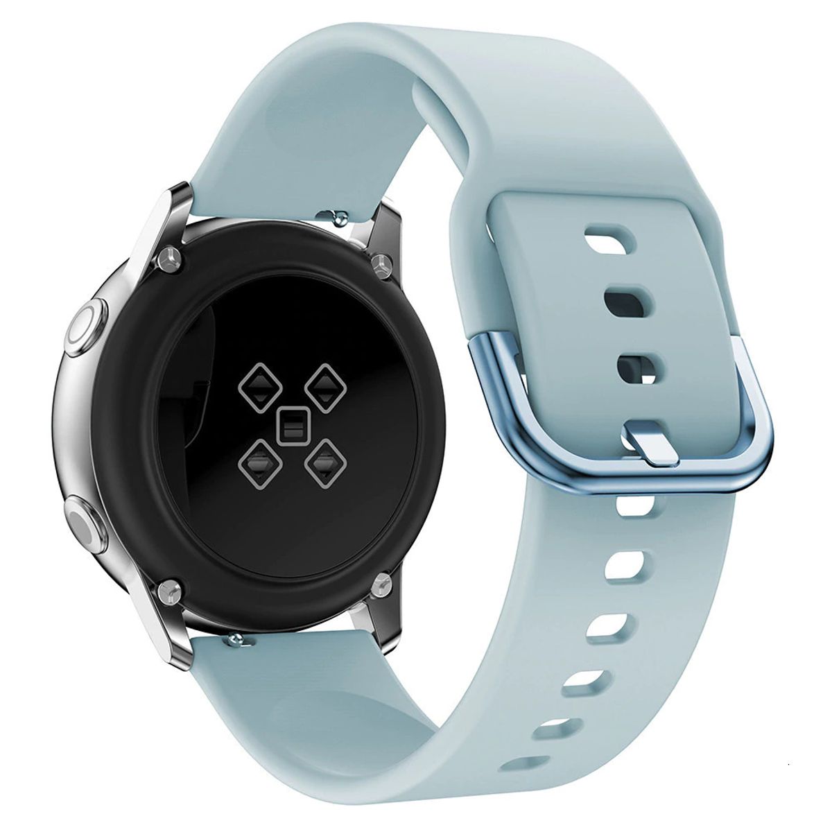 GENERICO - Correa Silicona Liso para XIAOMI WATCH S3 - Celeste