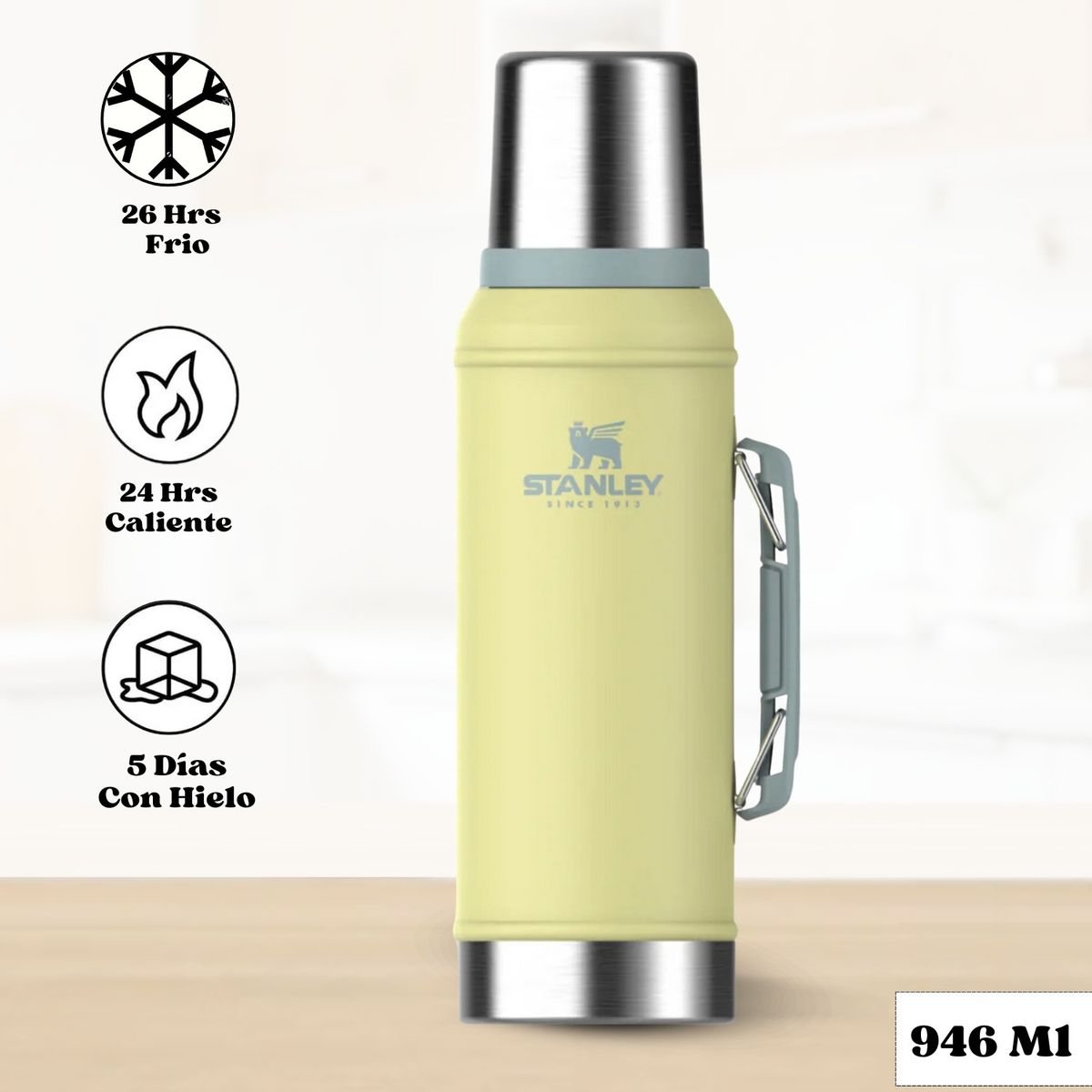 STANLEY - Termo de Bebida Stanley Classic Pomelo 946 Ml