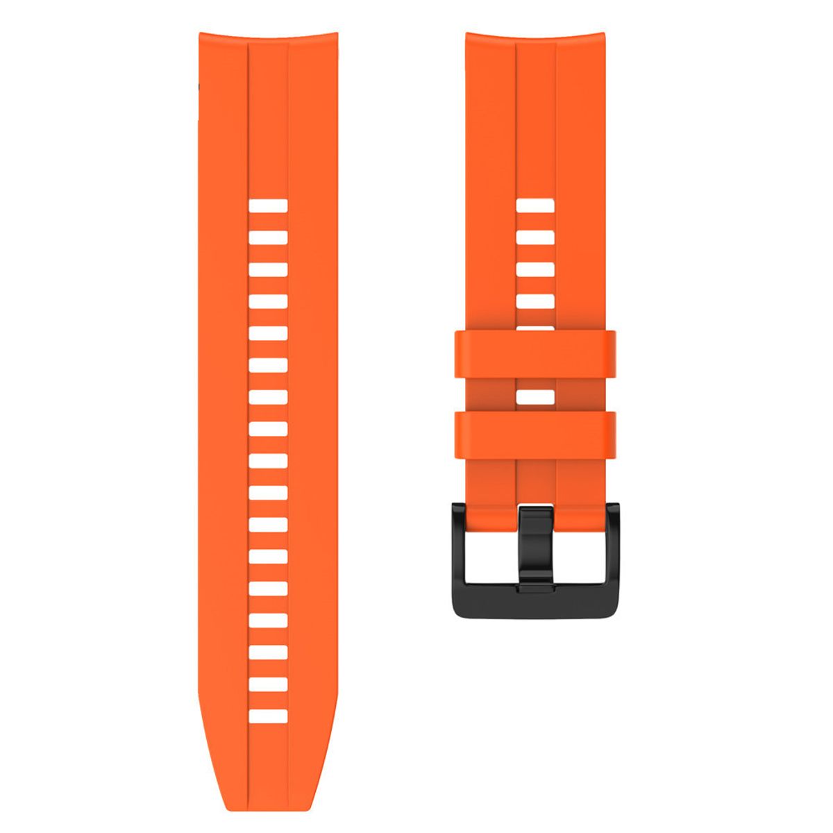 GENERICO - Correa Silicona Sport 2 para XIAOMI WATCH S3 - Naranja