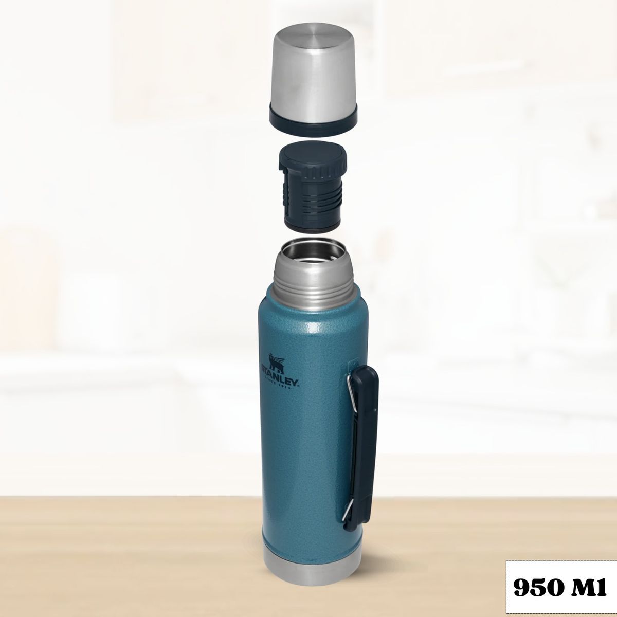 STANLEY - Termo de Bebida Stanley Classic Azul Lake 946 Ml