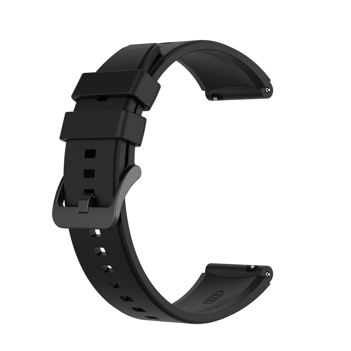 GENERICO - Correa Silicona X para XIAOMI WATCH S2 - Negro