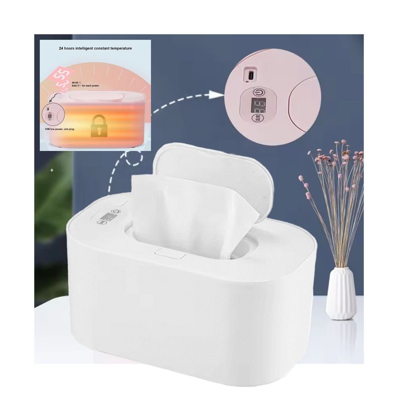 GENERICO - Calentador Toallitas Control Temperatura Blanco