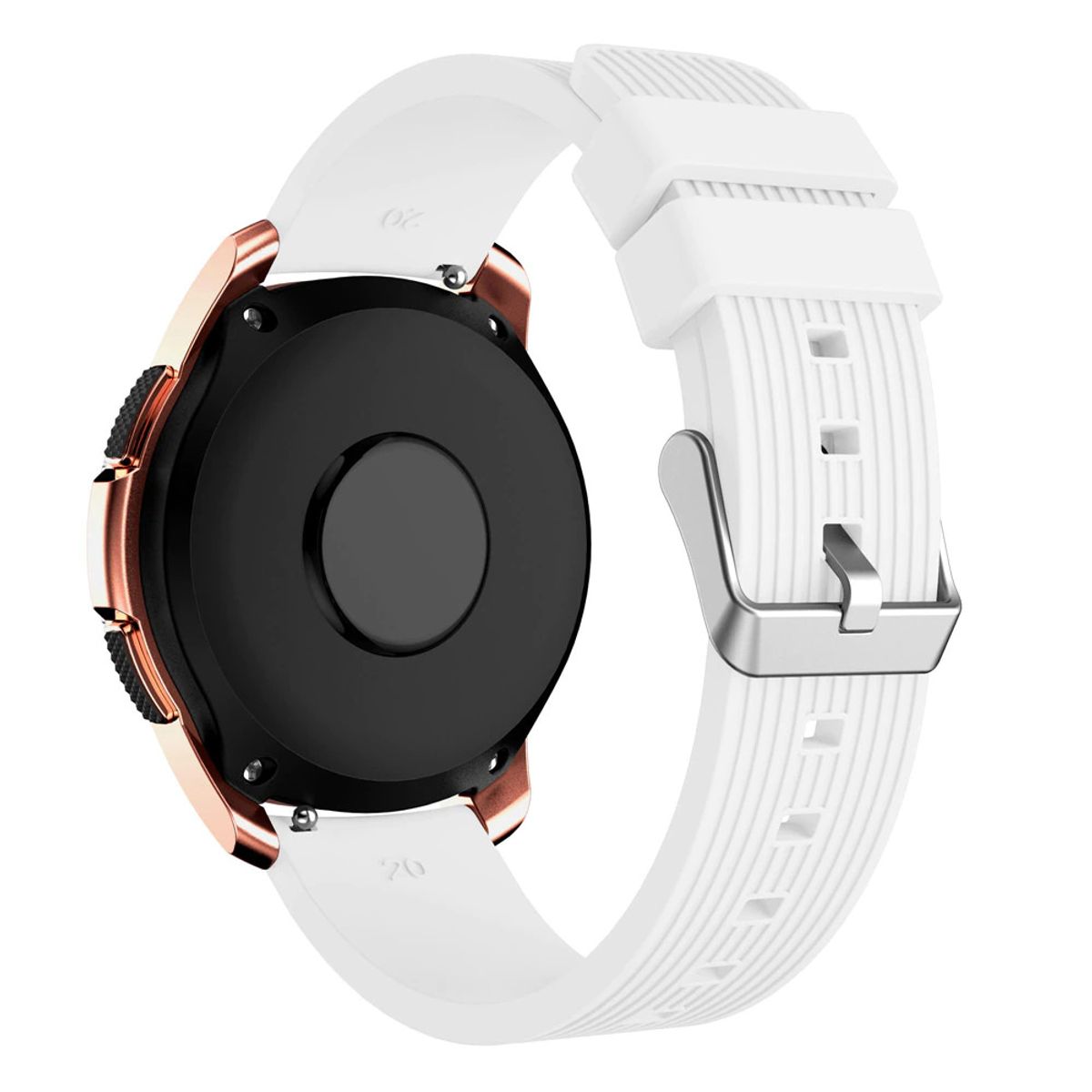 GENERICO - Correa Silicona para XIAOMI WATCH S3 - Blanco