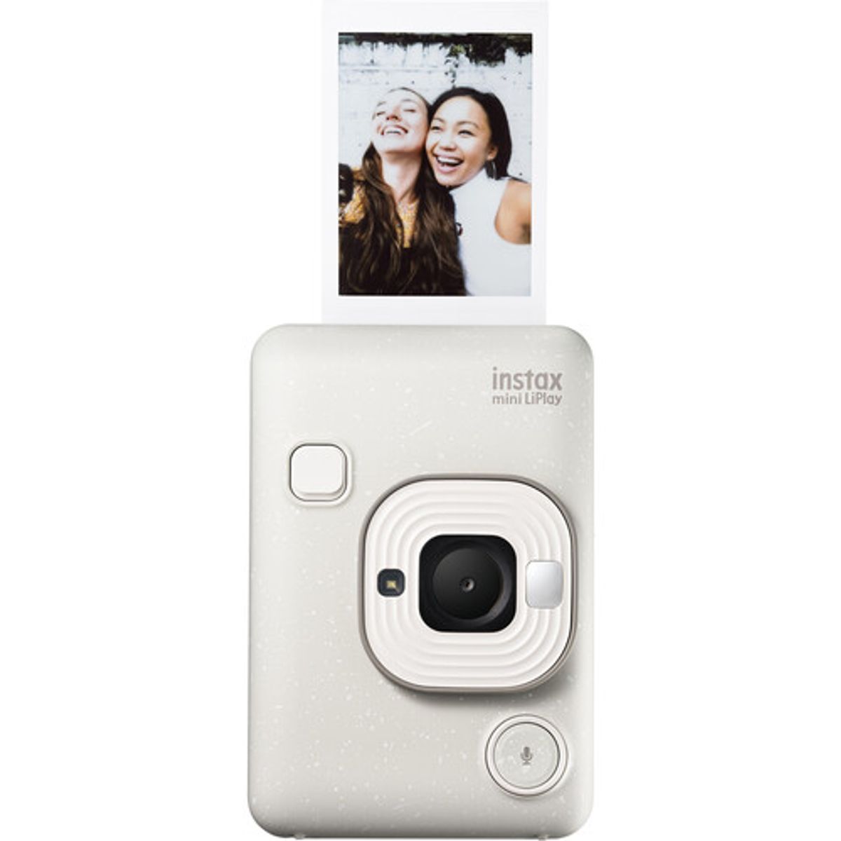FUJIFILM - Fujifilm Instax Mini LiPlay Cámara instantánea híbrida -Blanco brumoso